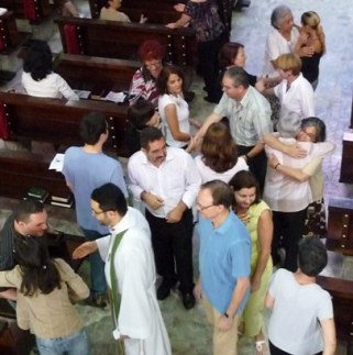 canto abraço da paz